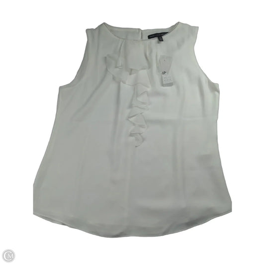 Top Long Sleeve By Loft In Black & White, Size: M