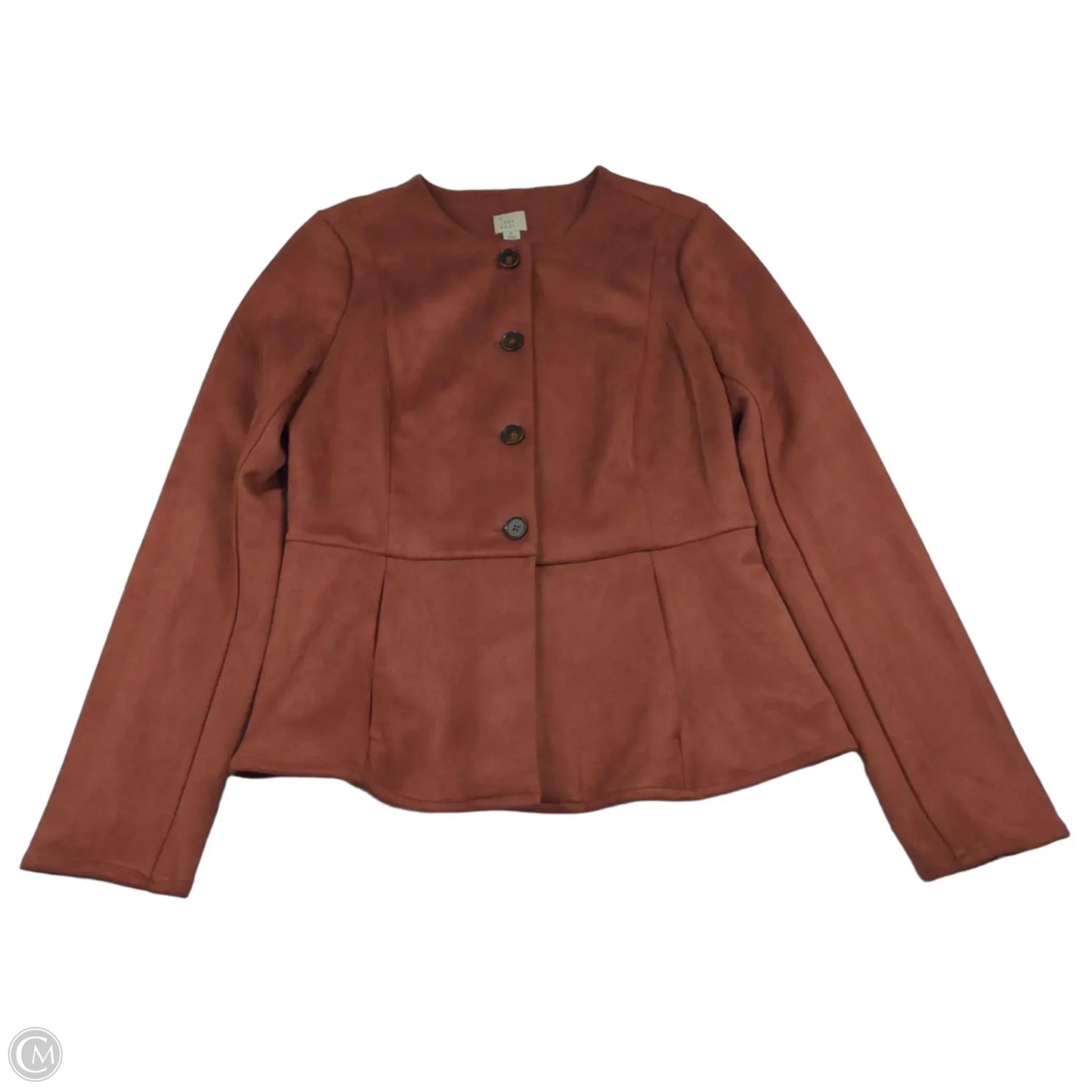 Blazer By A New Day In Maroon, Size: M