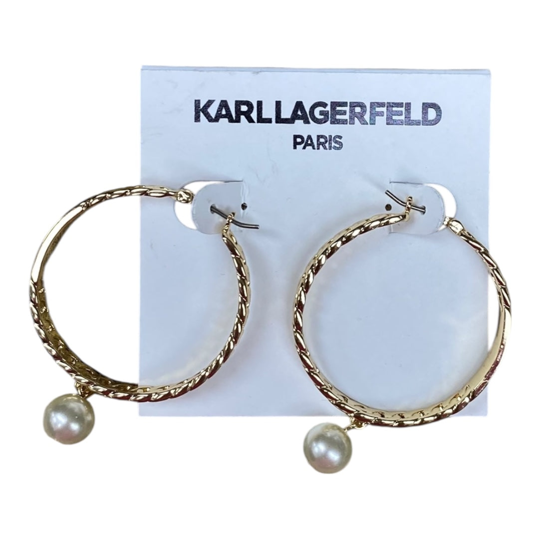 Earrings Designer By Karl Lagerfeld In Multi