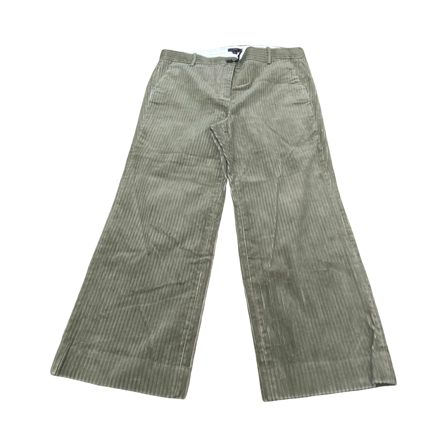 Pants Corduroy By J. Crew In Green, Size:16