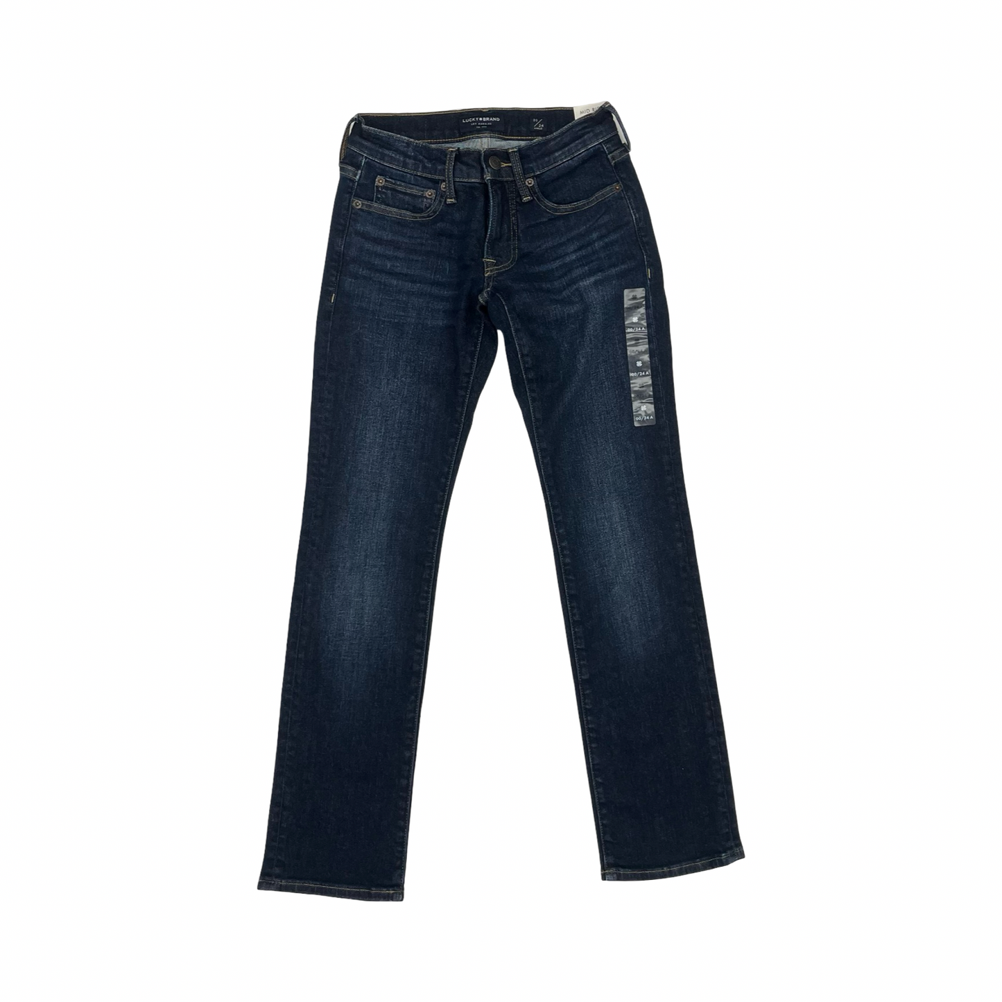 Jeans Skinny By Lucky Brand In Blue Denim, Size:0