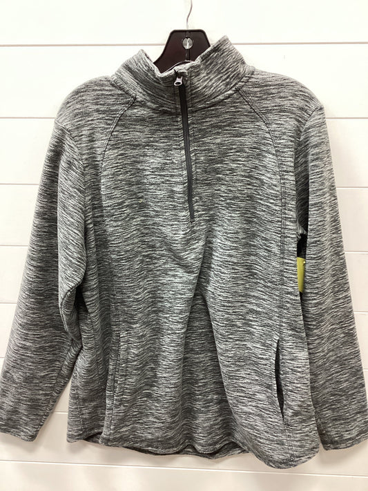 Jacket Fleece By St Johns Bay In Grey, Size:L