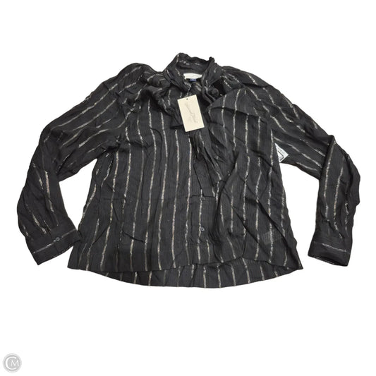 Top Long Sleeve By Universal Thread In Black, Size: Xs
