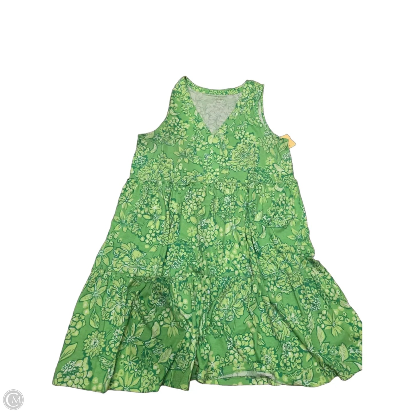 Dress Designer By Lilly Pulitzer In Green, Size: Xl