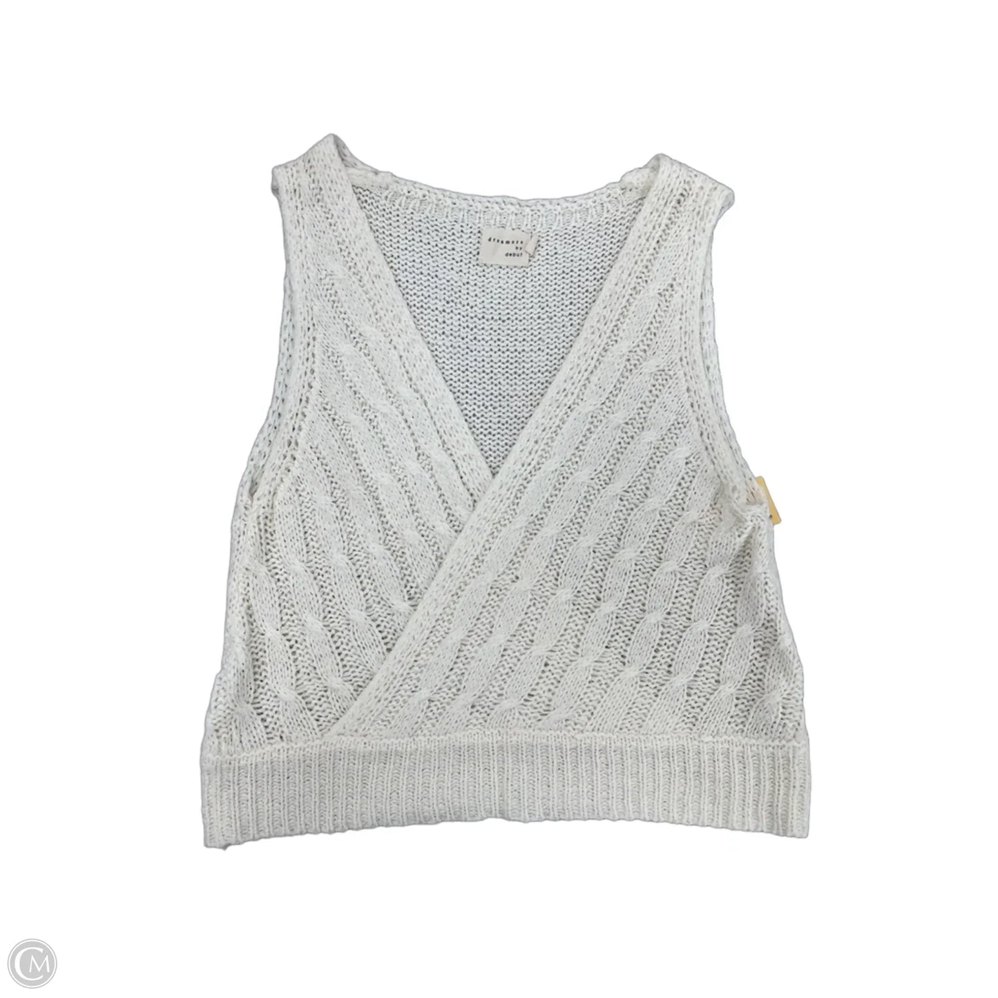 Tank Top By Dreamers In Cream, Size: M
