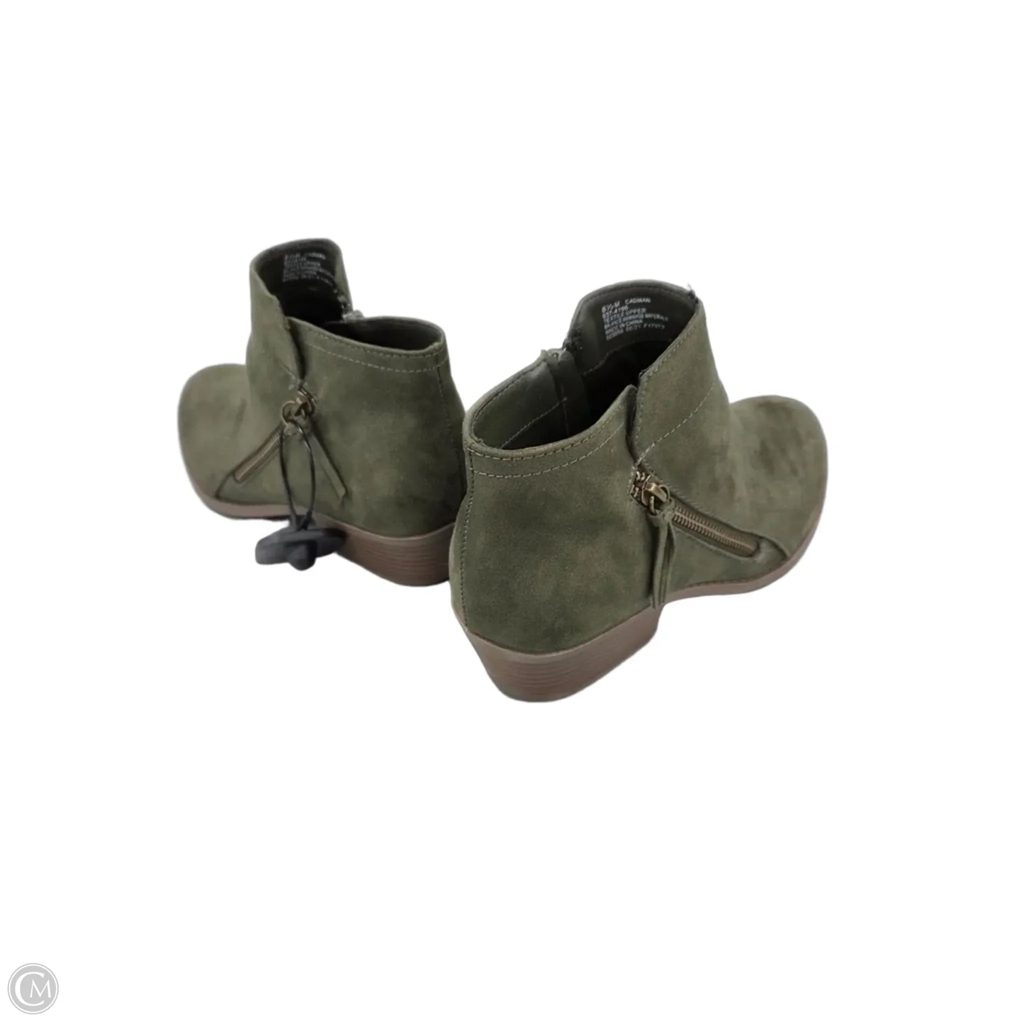 Boots Ankle Flats By Arizona In Green, Size: 8.5