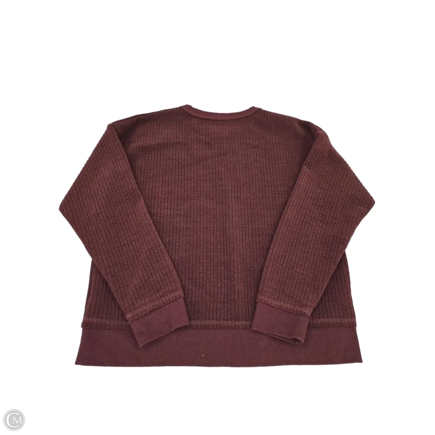 Top Long Sleeve By New In In Purple, Size: S