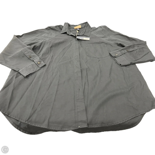 Top Long Sleeve By Universal Thread In Navy, Size: Xxl