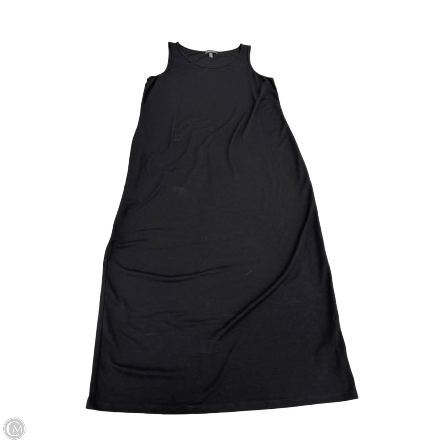 Dress Casual Maxi By Eileen Fisher In Black, Size: L