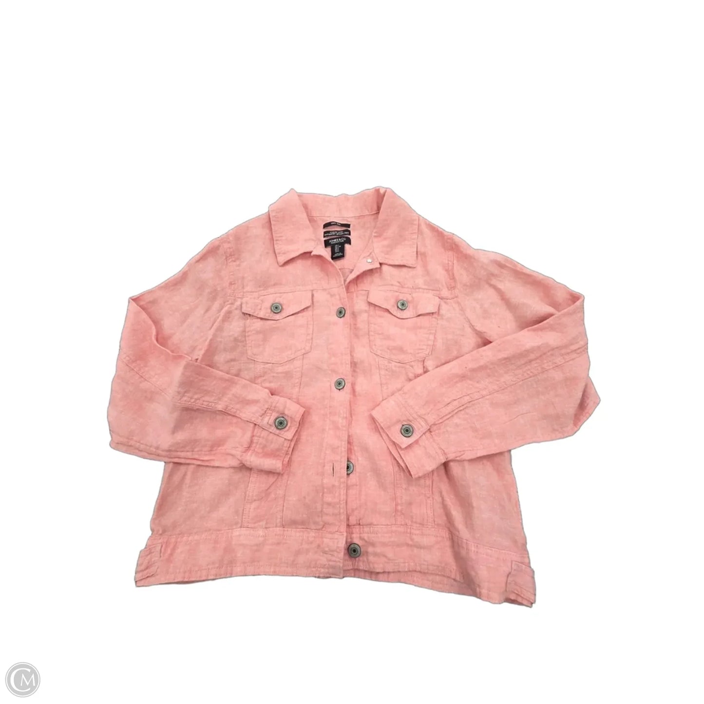 Jacket Other By Jones And Co In Pink, Size: L