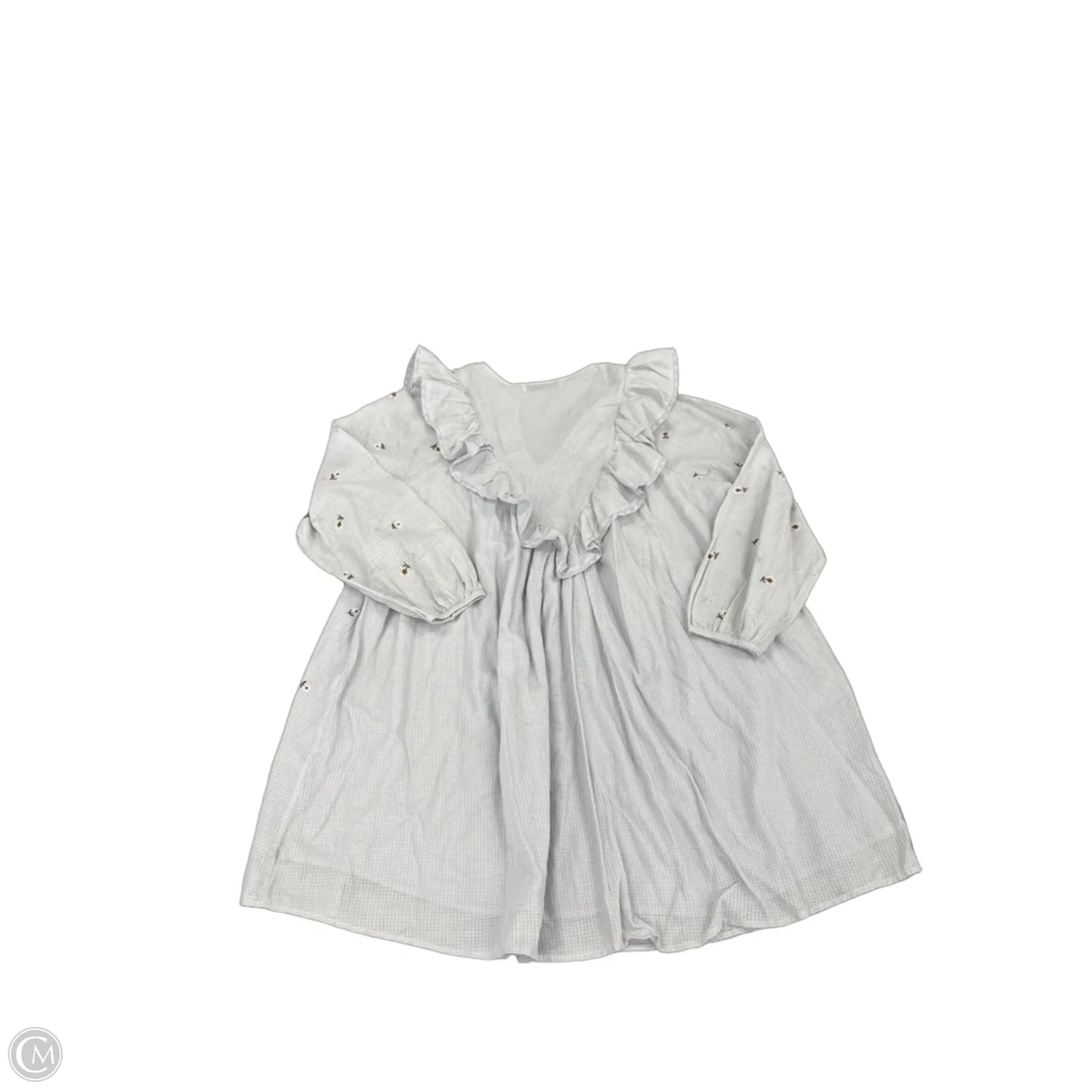 Dress Casual Short By Zara In Blue, Size: S