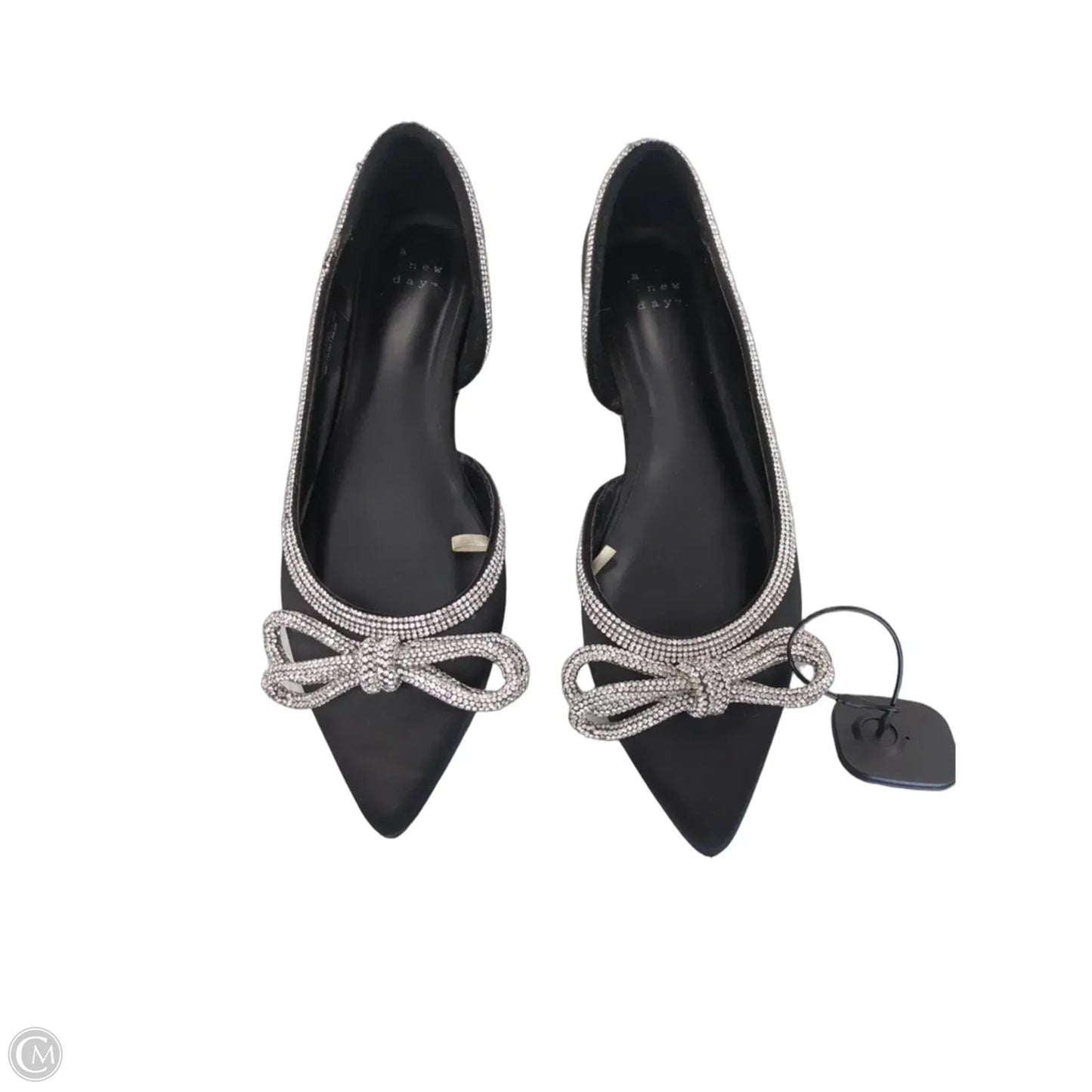 Shoes Flats By A New Day In Black, Size: 8