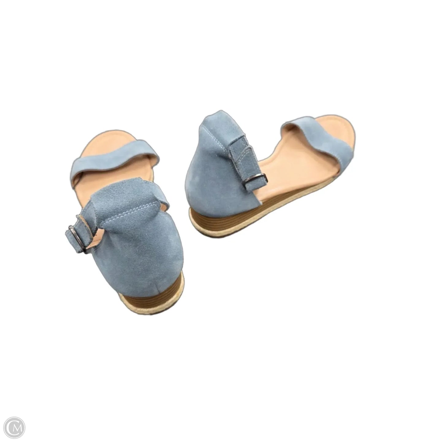 Sandals Flats By Lucky Brand In Blue, Size: 8