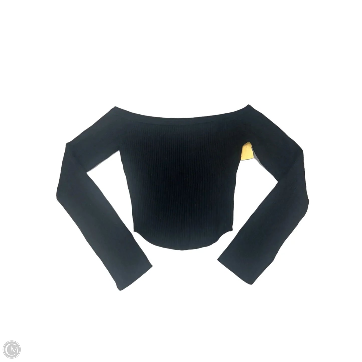 Top Long Sleeve Basic By Garage In Black, Size: M