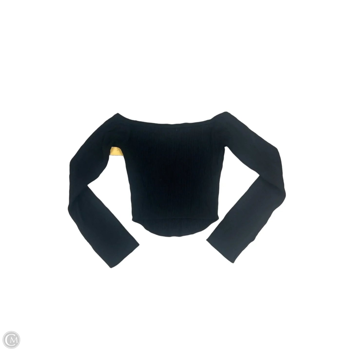 Top Long Sleeve Basic By Garage In Black, Size: M