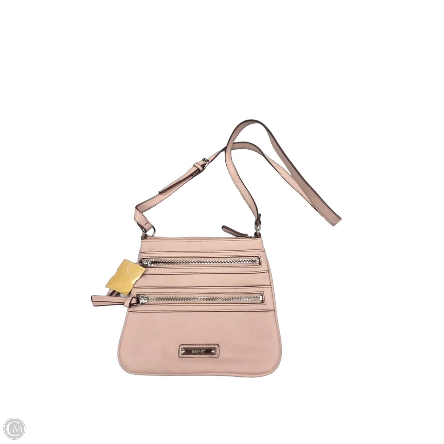 Crossbody Leather By Nine West, Size: Small