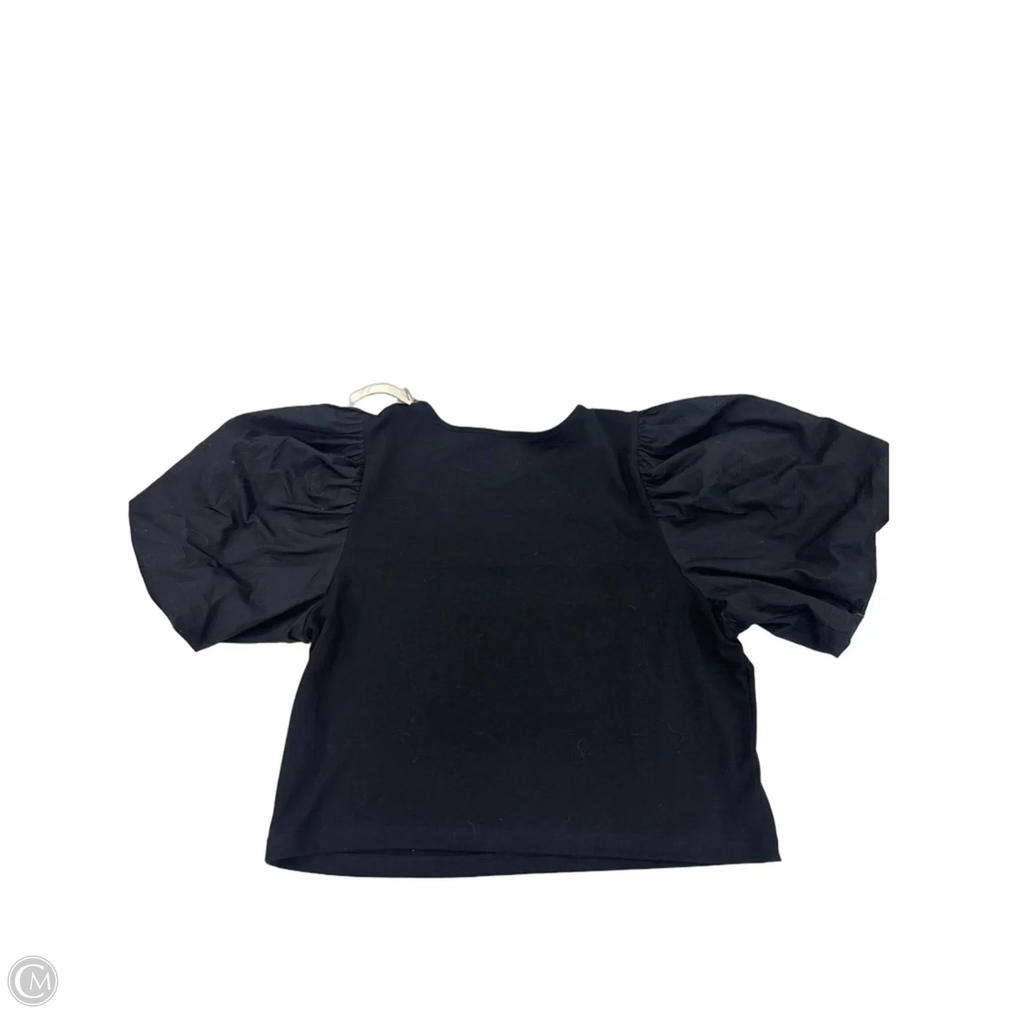 Top Short Sleeve By A New Day In Black, Size: L