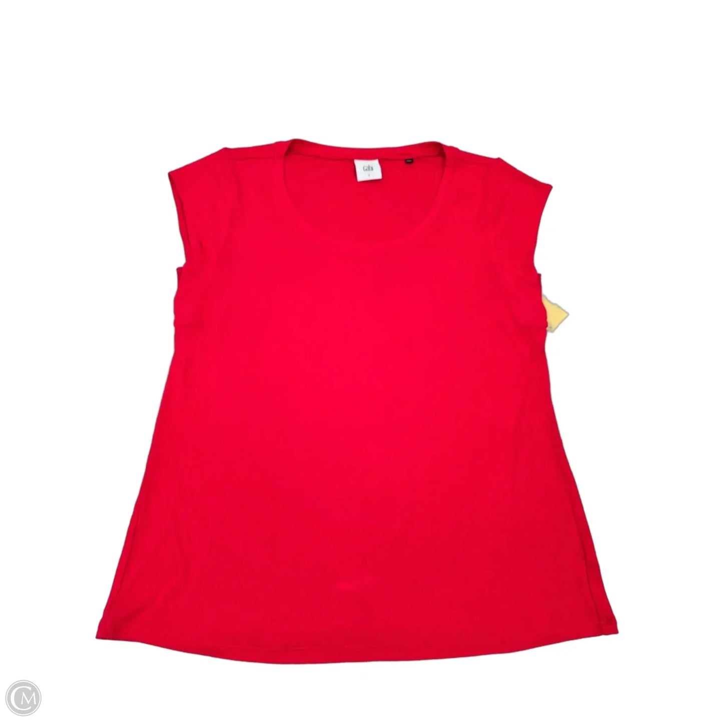 Top Sleeveless By Cabi In Red, Size: S