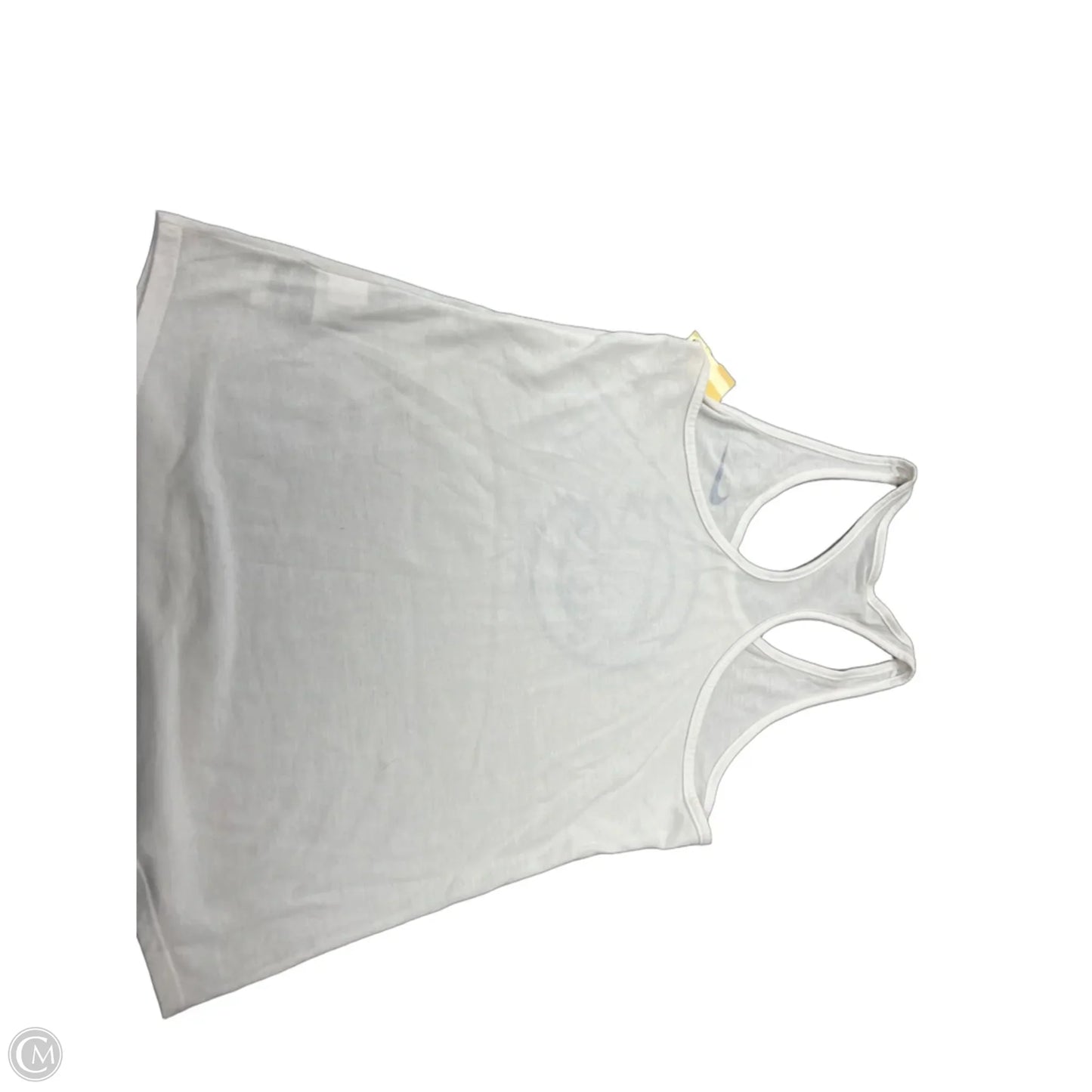 Tank Top By Nike In White, Size: M