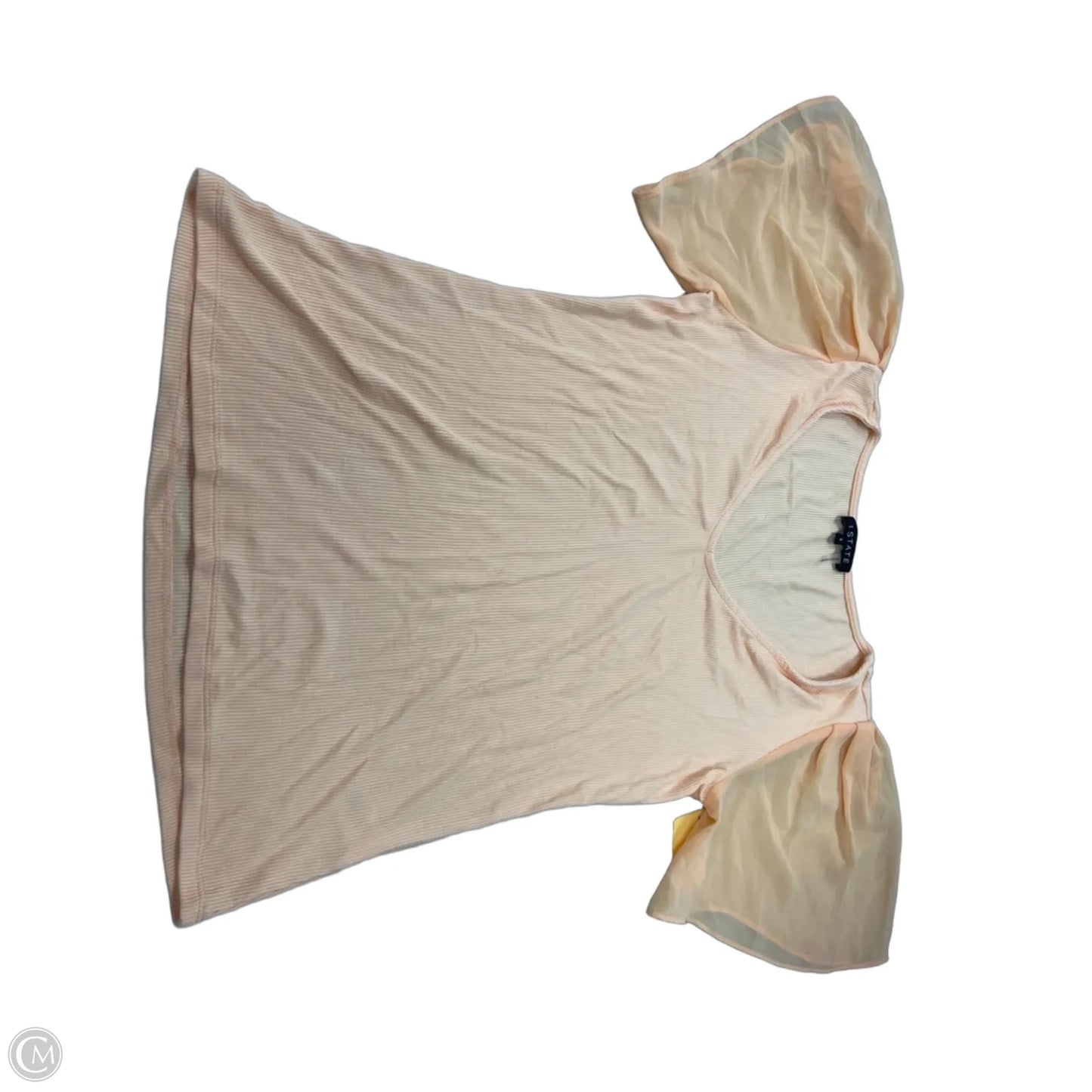 Top Short Sleeve By 1.state In Peach, Size: S