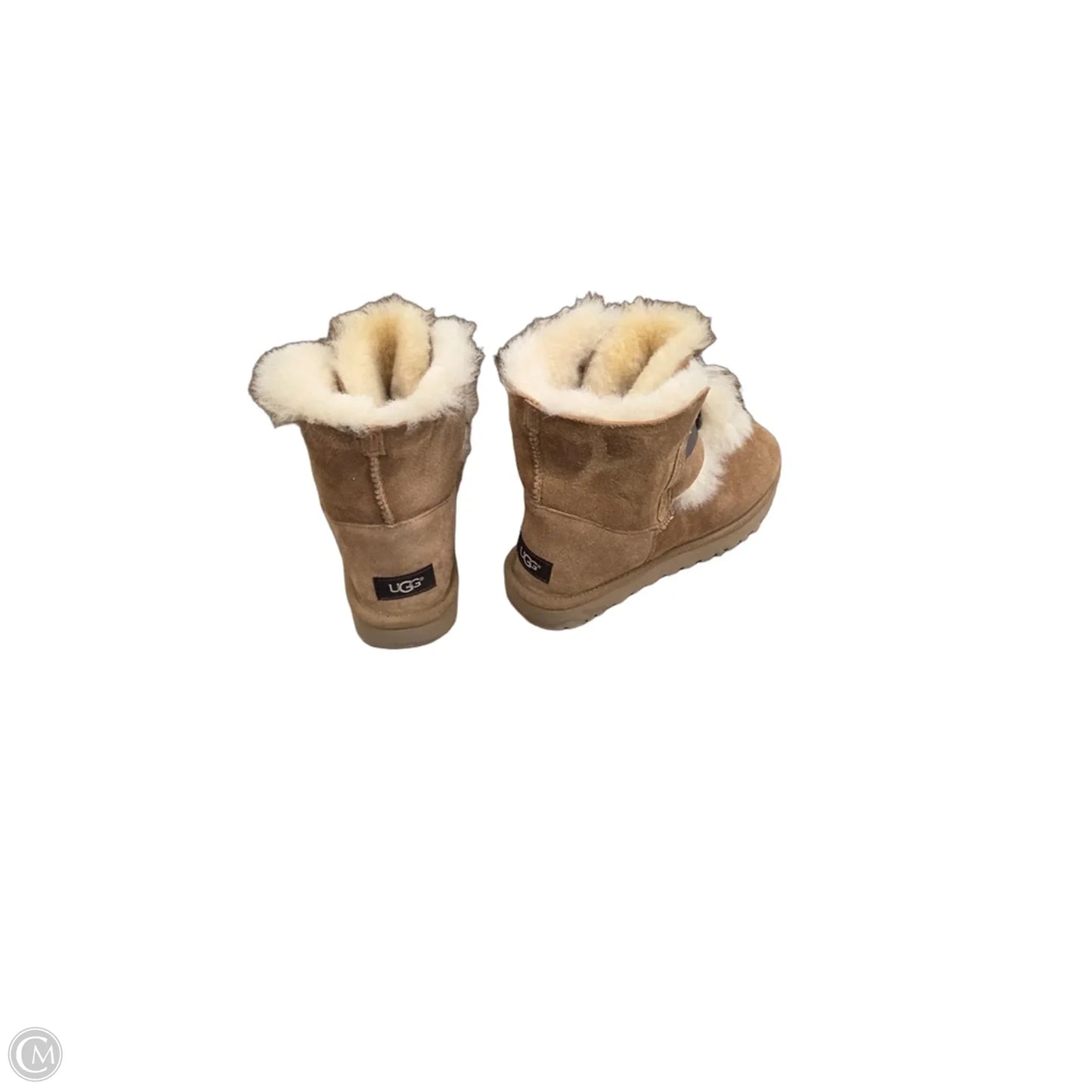 Boots Designer By Ugg In Brown, Size: 8