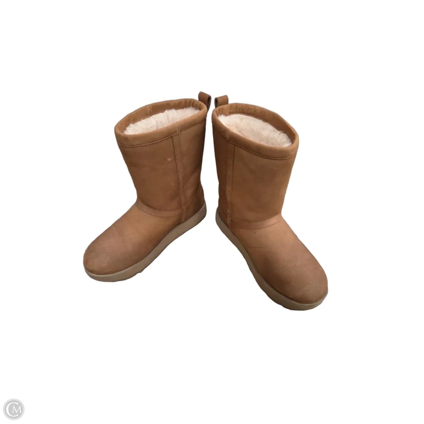 Boots Designer By Ugg In Brown, Size: 8