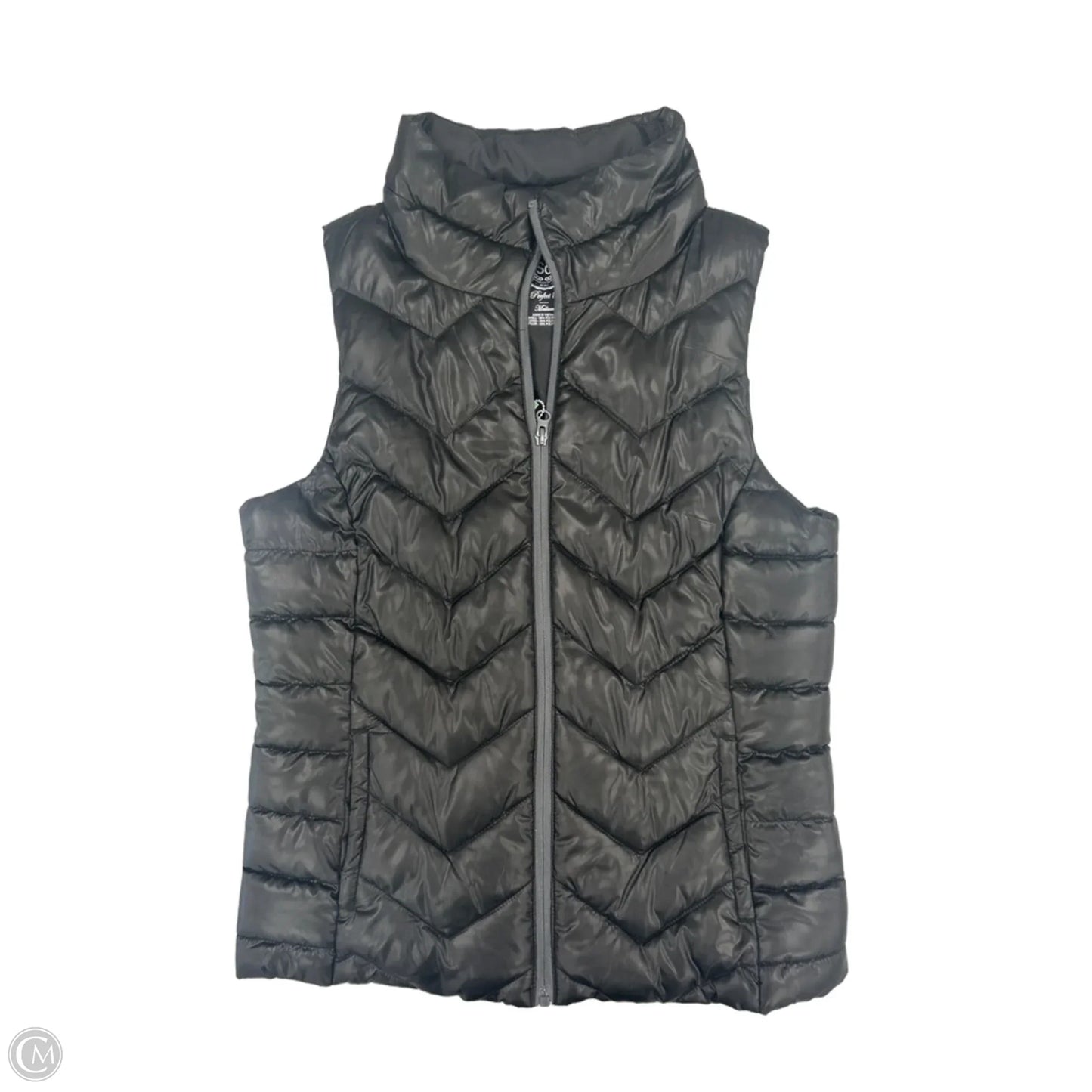 Vest Puffer & Quilted By So In Black, Size: M