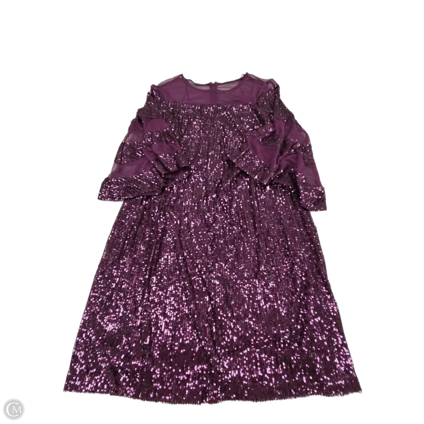 Dress Party Short By R And M Richards In Purple, Size: Xlp