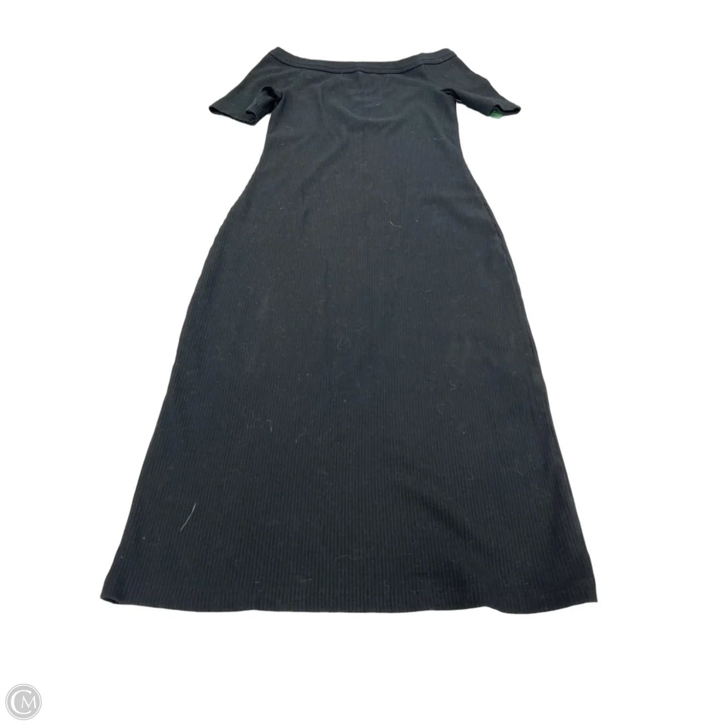 Dress Casual Midi By Universal Thread In Black, Size: S