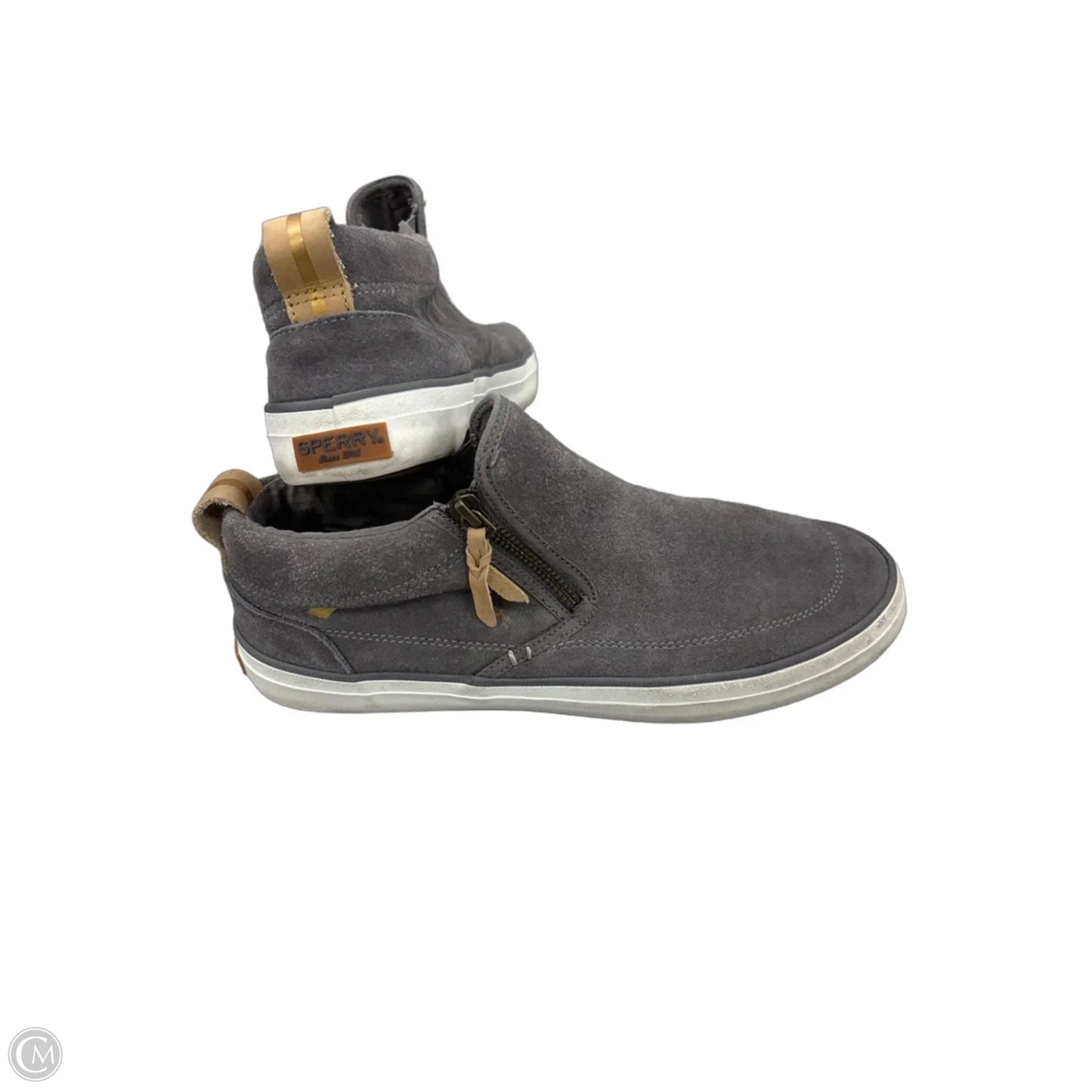 Shoes Flats By Sperry In Grey, Size: 10