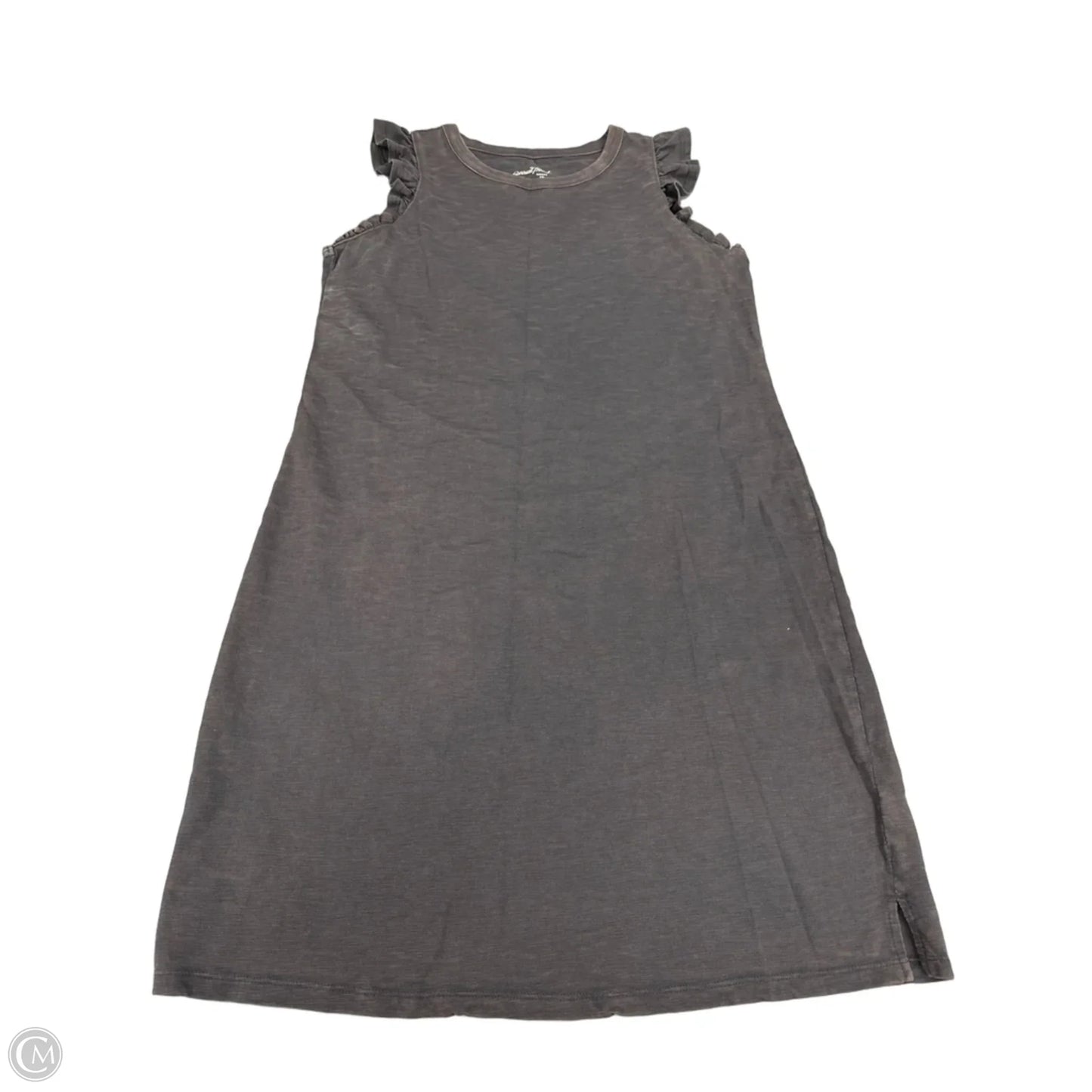 Dress Casual Midi By Universal Thread In Grey, Size: S