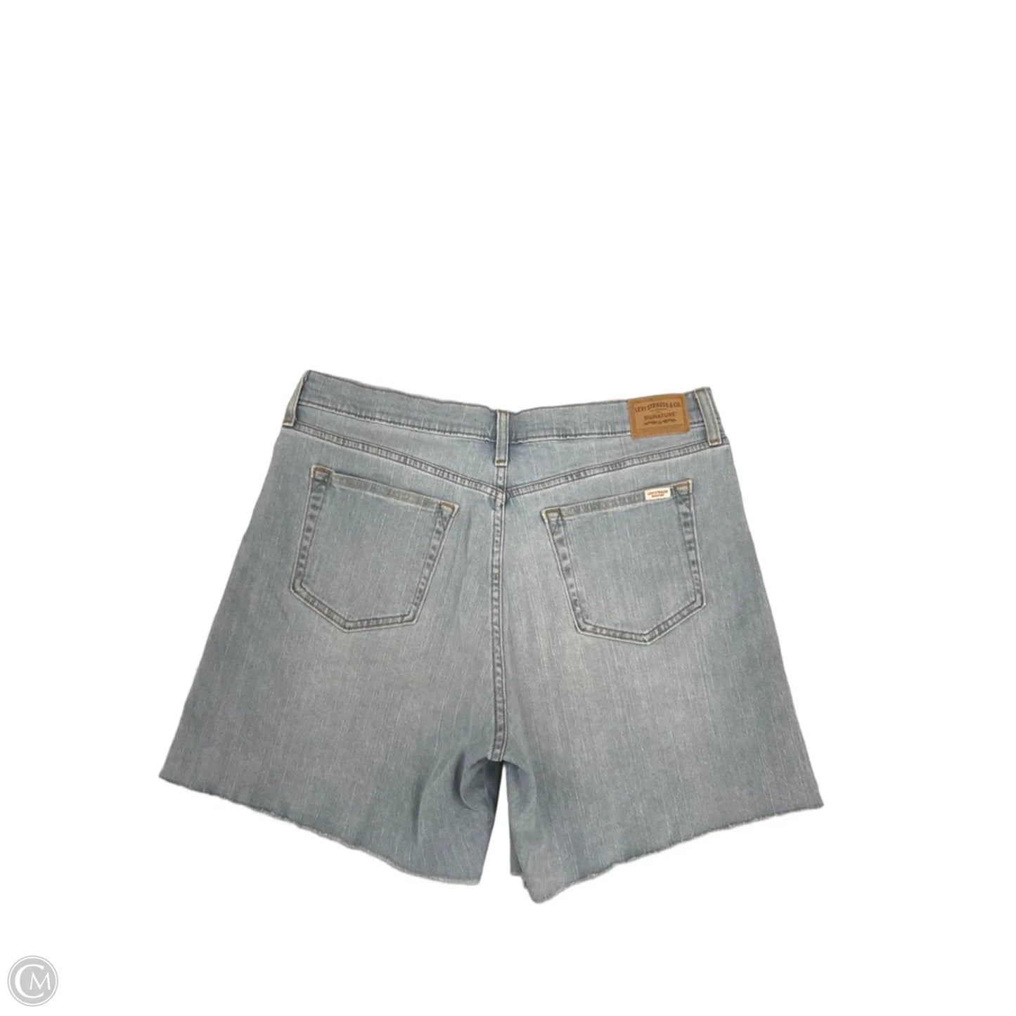 Shorts By Levis In Blue Denim, Size: 14