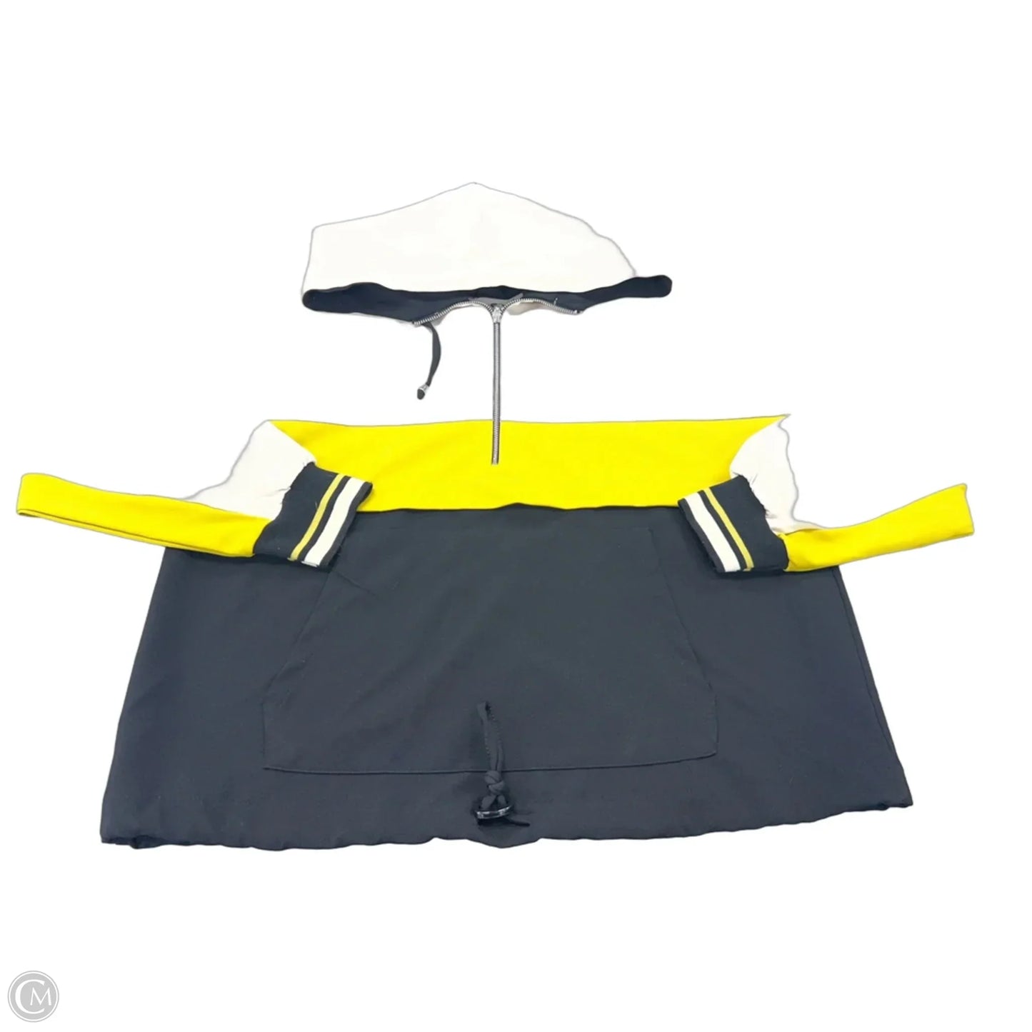 Top Long Sleeve By Zara In Black & Tan, Size: M