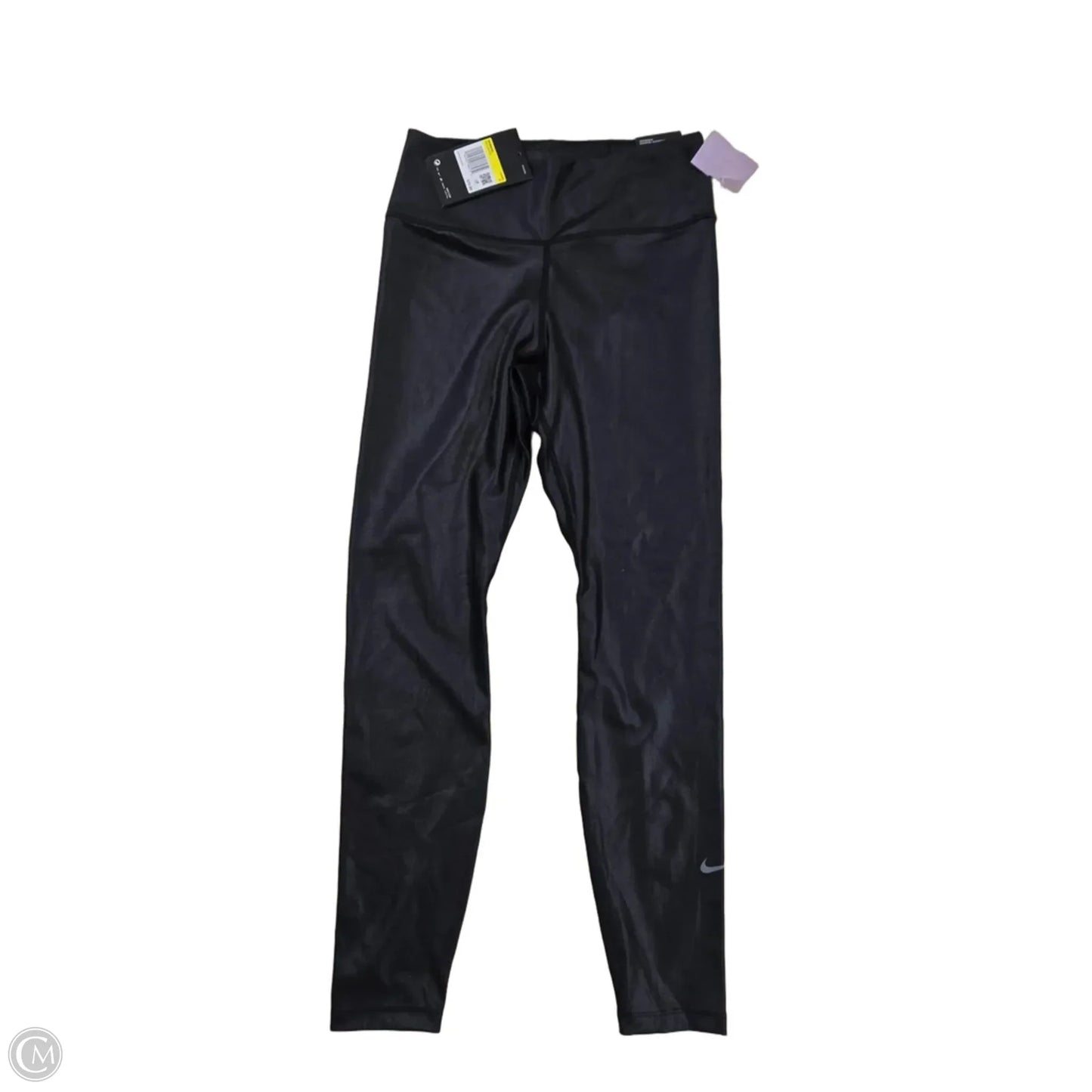 Athletic Leggings By Nike In Black, Size: S