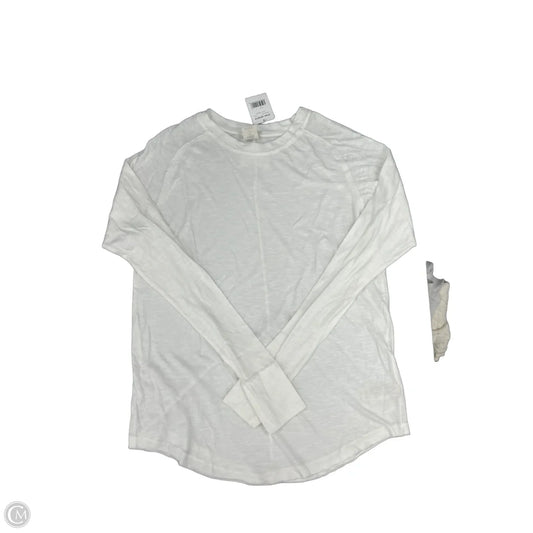 Top Long Sleeve By We The Free In White, Size: S