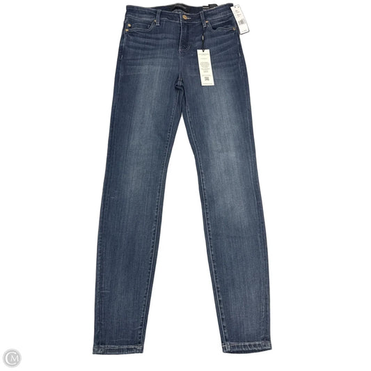 Jeans Skinny By Liverpool In Blue Denim, Size: 6