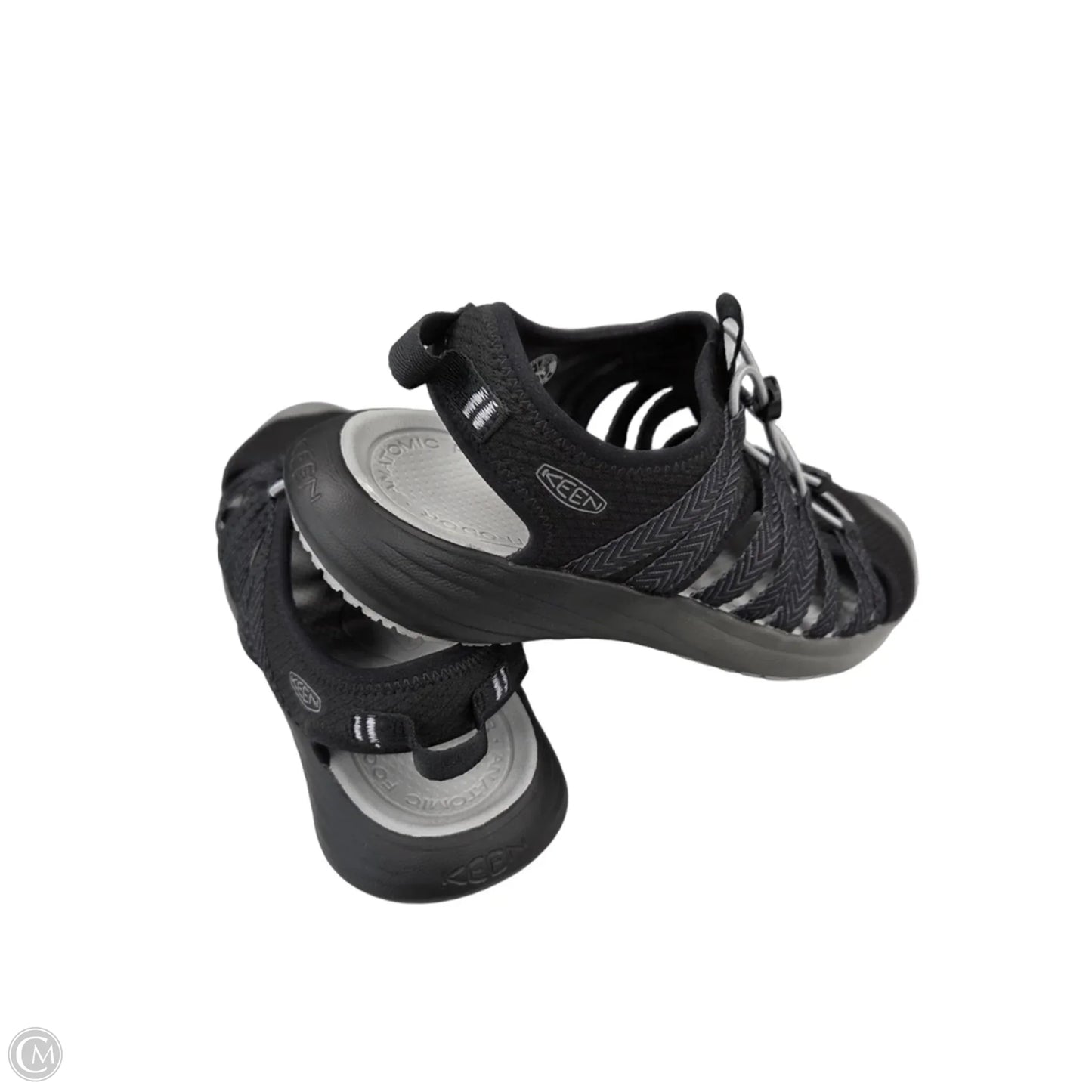 Sandals Flats By Keen In Black, Size: 10.5
