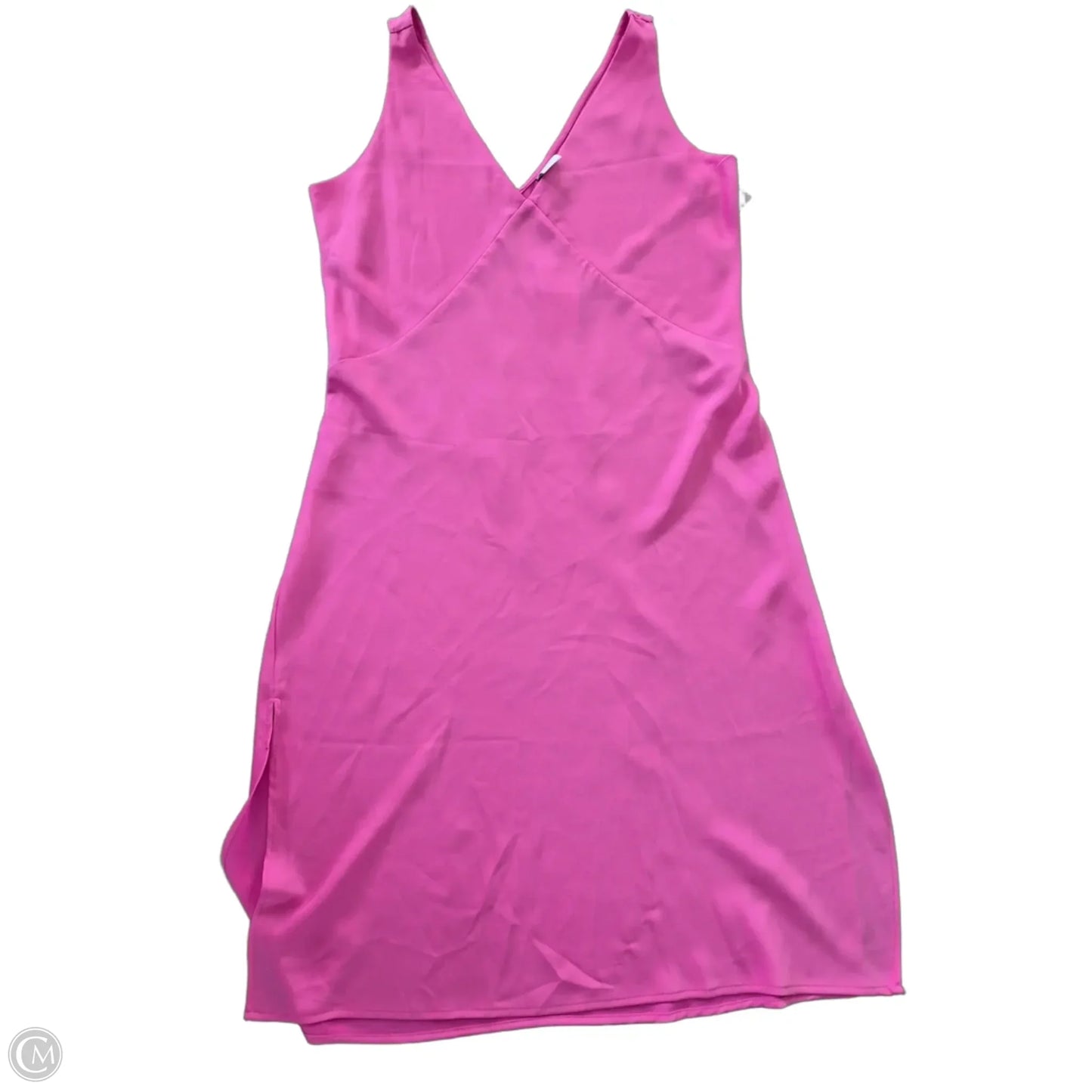 Dress Casual Midi By A New Day In Pink, Size: Xl