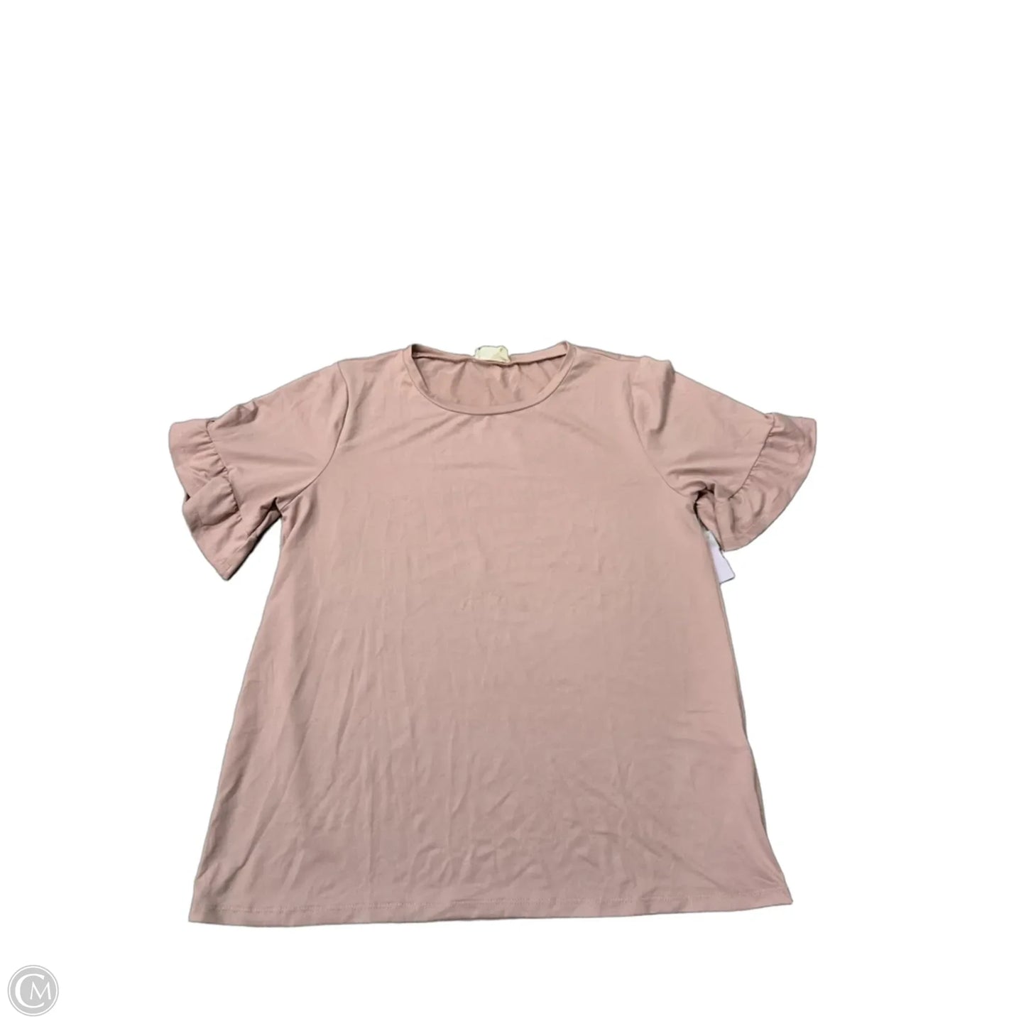 Top Short Sleeve By Ninexis In Pink, Size: Xl