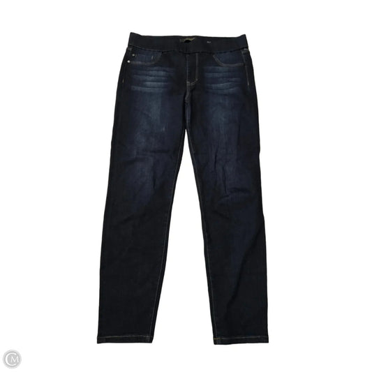 Jeans Jeggings By Liverpool In Blue Denim, Size: 12