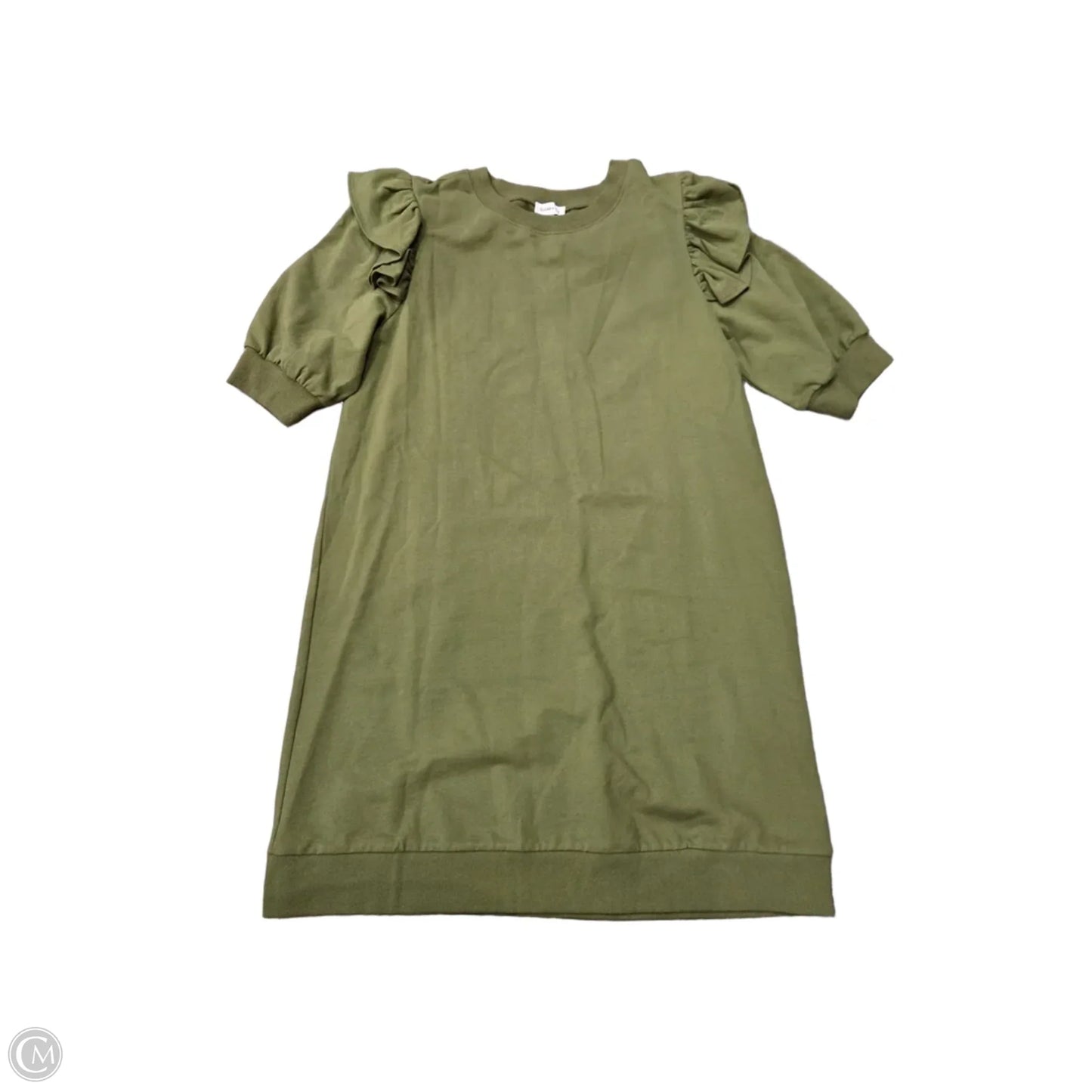 Dress Casual Midi By Sugar Lips In Green, Size: L