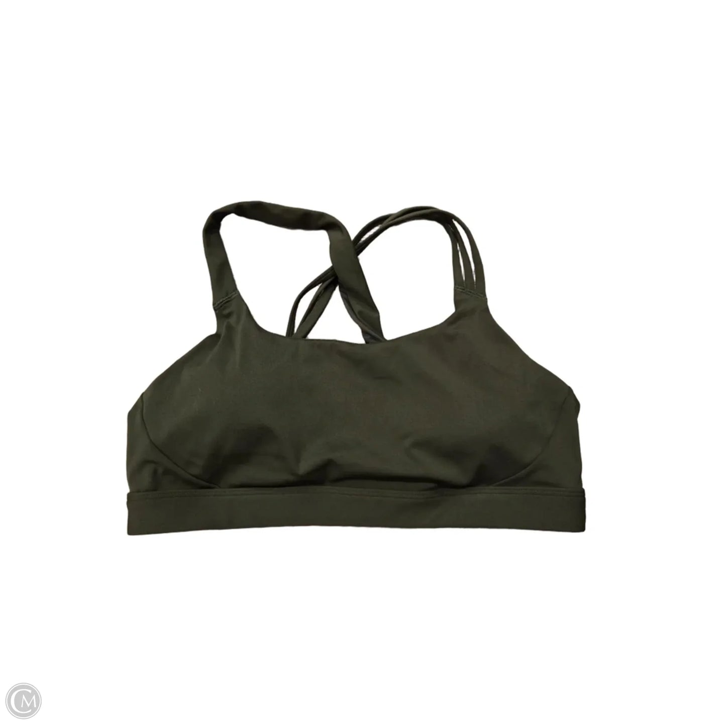 Athletic Bra By Athleta In Green, Size: L