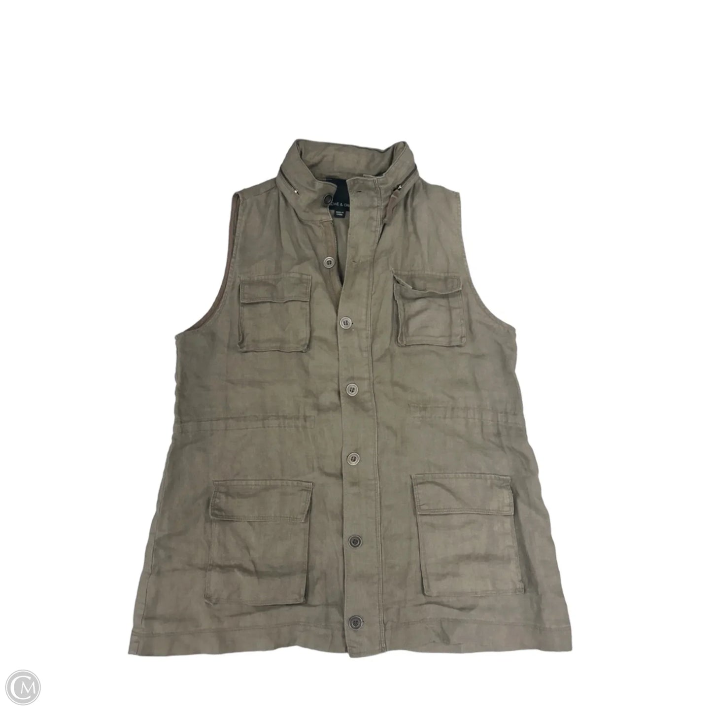 Vest Other By Harlowe & Graham In Brown, Size: L