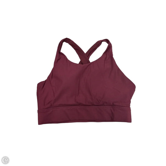 Athletic Bra By Fabletics In Purple, Size: M