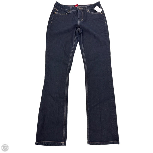 Jeans Straight By Liverpool In Blue Denim, Size: 6