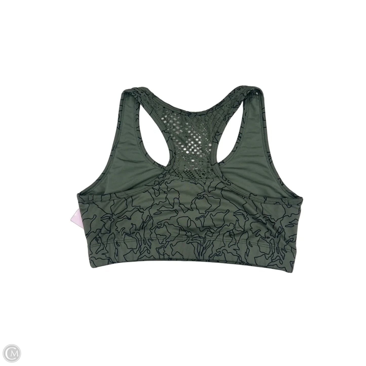 Athletic Bra By Zyia In Green, Size: M