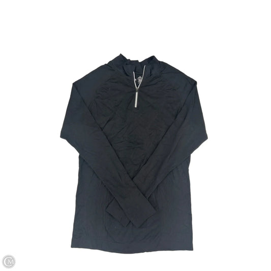 Top Long Sleeve By Zyia In Black, Size: L