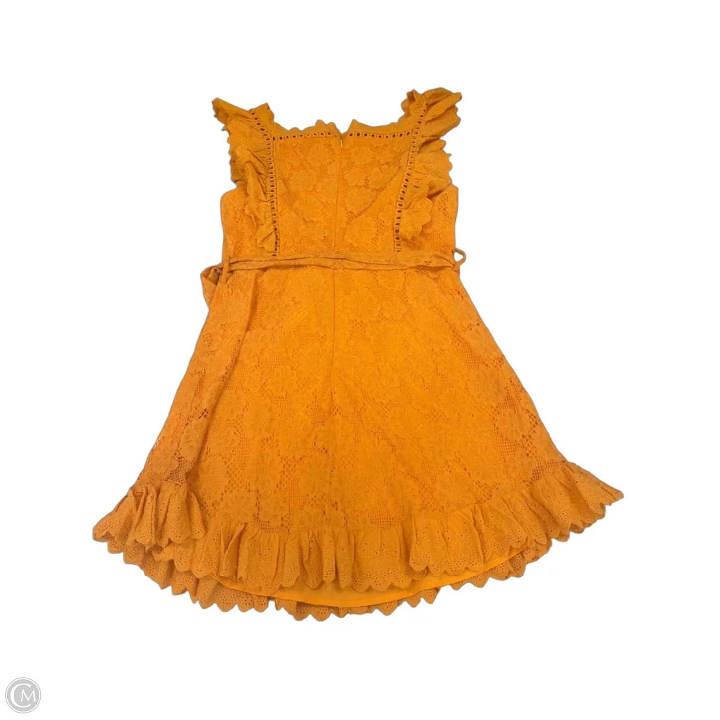 Dress Casual Short By Cme In Orange, Size: L