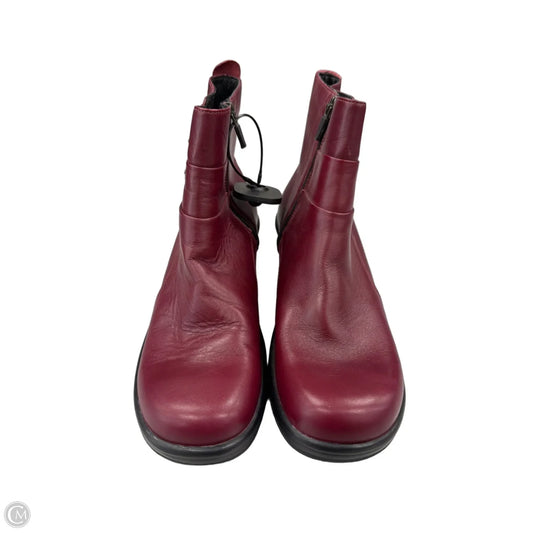 Boots Ankle Flats By Dansko In Red, Size: 7.5