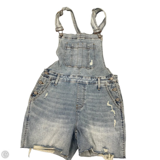 Shortalls By Judy Blue In Blue Denim, Size: 10